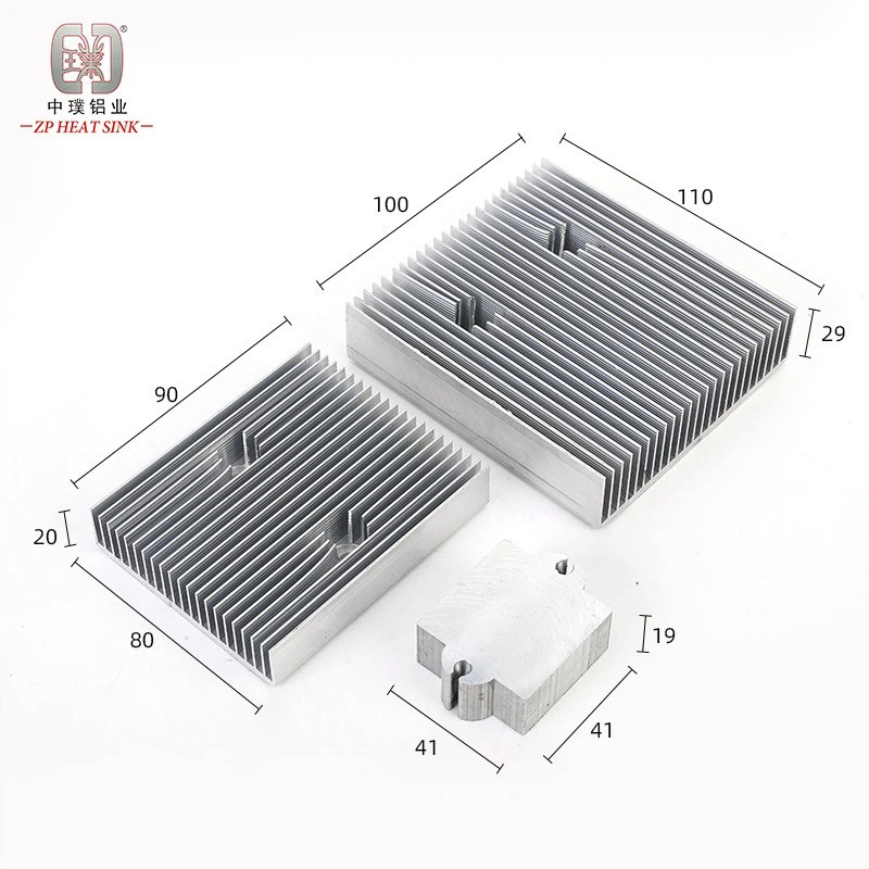 Custom Aluminum Extrusion Heatsinks For Automotive Refrigerators